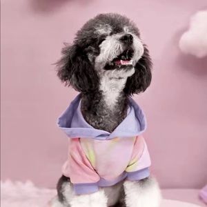 COPY - Tie dye dog hoodie